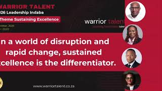 Four powerful voices. Four perspectives on excellence. 2026 Warrior Talent Indaba