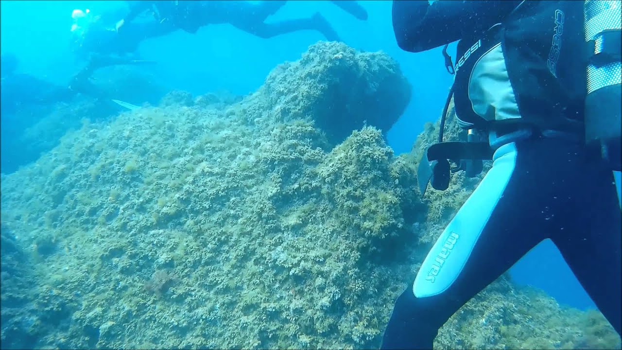 GOPRO scuba diving in spain