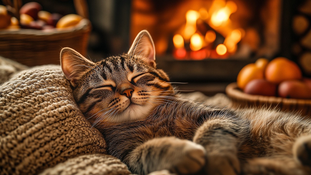 Music to Relax Cats - Ultimate Calming Sounds for Deep Sleep and Anxiety Relief Tonight