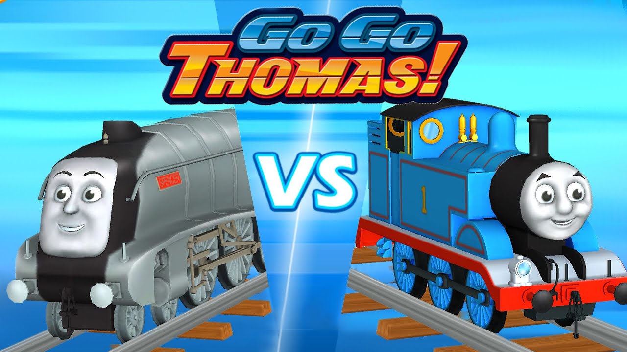 Thomas VS Spencer! Thomas & Friends Go Go Thomas! Purchase all 20