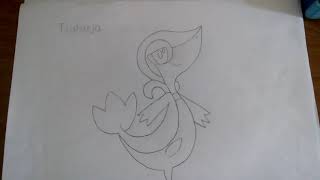 Vẽ Pokemon Tsutarja
