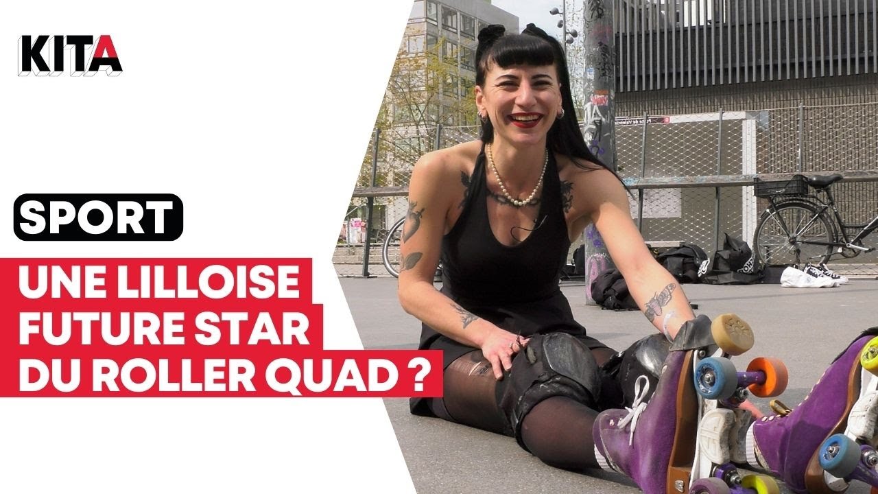 Les filles se mettent au roller Quad