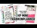 frankenplanning a mini The Happy Planner: my 2022 journal! extension pack + notes to frankenplanner