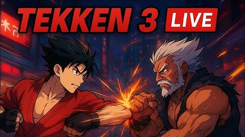 TEKKEN 3 LIVE 🔥 Legendary Battles Return | Retro PS1 Gameplay