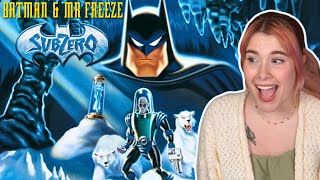 BATMAN & MR. FREEZE: SUBZERO Movie Reaction - First Time Watching!