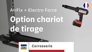 Airfix Draw Aligner × Electro Force - associez puissance et confort avec le chariot de tirage !