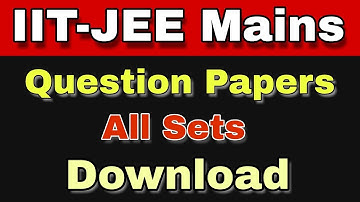 [IIT-JEE Mains 2018] Questions Papers | All set | Stay tuned for Answer key [Ash Tutorials]