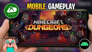 Play Minecraft Dungeons in Mobile (Android)🔥|| Xbox Cloud Emulator💚