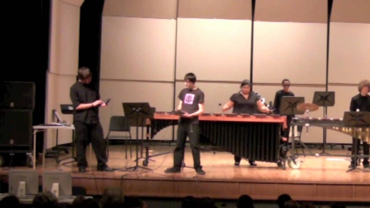 Carol of the Bells - HHS Percussion and iPad Band - YouTube