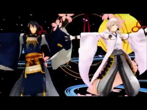【MMD刀剣乱舞】疑心暗鬼【三日月と鶴丸】修正版