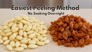 How to Blanch Almonds in 15 Minutes | No Soaking Overnight