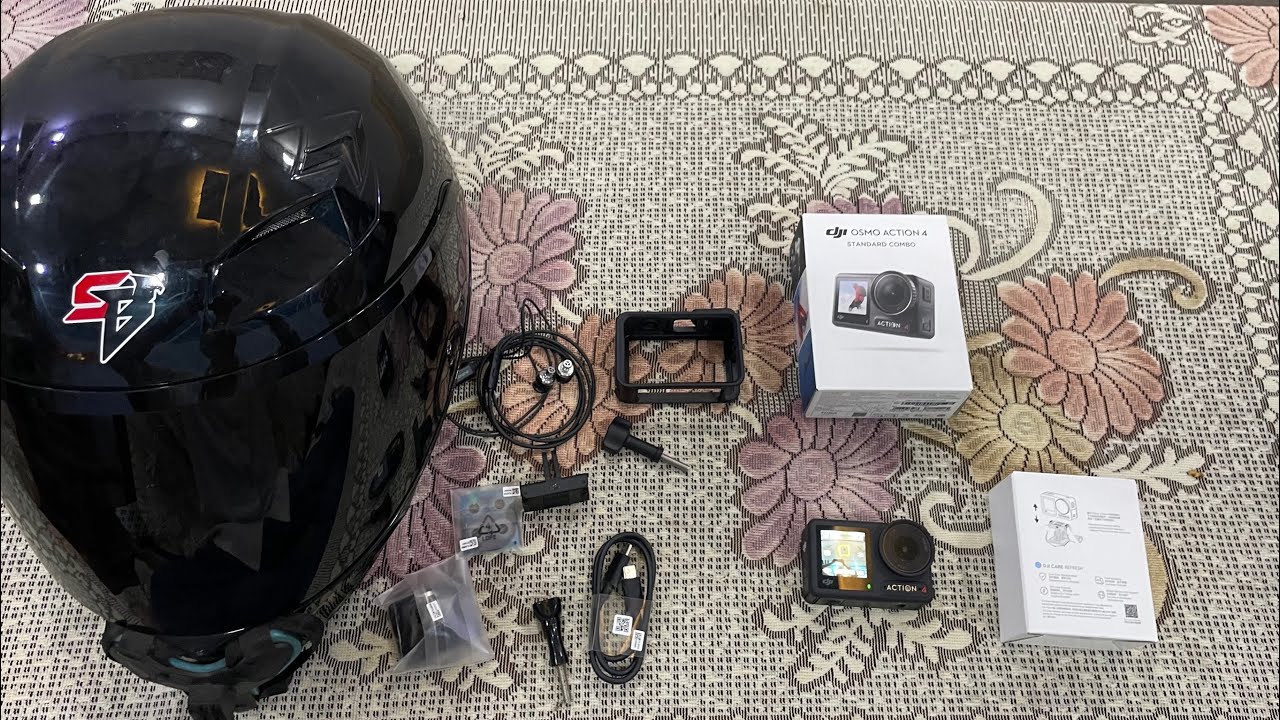 osmo action 4 camera unboxsing video without combo [23$$$]💸 best video #osmoaction4 #camera #camera 