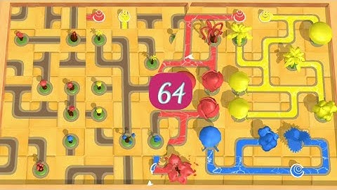 Water Connect Puzzle Game Level - 64 Walkthrough Android Gameplay | Puzzle Games