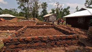 Process of building a three bedroom house Part 4! Foundation height!!