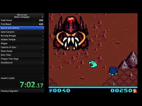 Warlocked (GBC) - Beast Campaign Speedrun - 1:58:40 WR