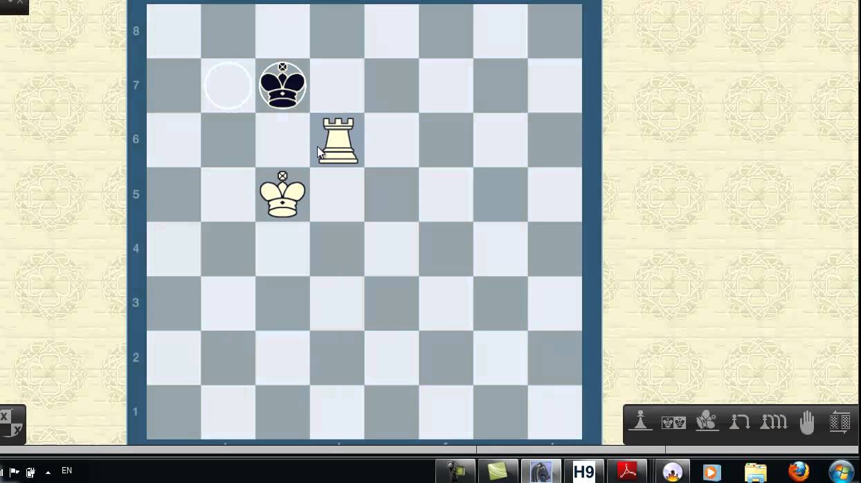 מט עם מלך וצריח