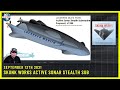 Lockheed Skunk Works Active Sonar Stealth Submarine