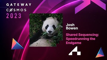 Josh Bowen (Astria) - Shared Sequencing: Speedrunning the Endgame