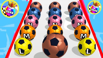 Marble Run | Noob vs Pro vs Hacker in marble run 3d 2048 ball 3d video games android, iso Levels#5