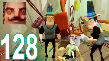 Hello Neighbor - My New Neighbor Expelled the neighbor Act 1 Gameplay Walkthrough Part 128