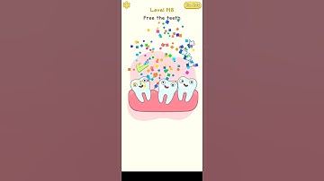 Delete Puzzle Level 148 | Delete Puzzle Free the teeth Solution