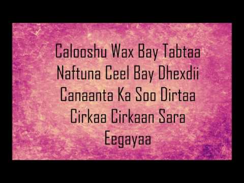 Dayax Dalnuurshe Cabasho Hees Cusub Lyrics