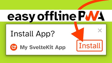 Simple native-like App in SvelteKit!