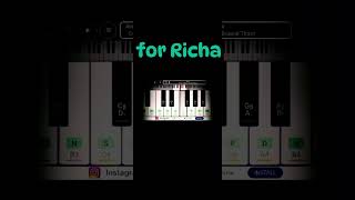 comment your name  song I will pin you 😃😃 #piano solo#pianorizz