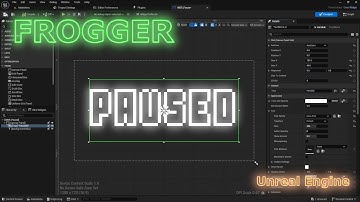 Recreating Frogger in Unreal Engine | Part 22 - Pause Screen