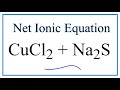 Net Ionic Equations and Spectator Ions