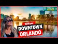 TOUR pelo CENTRO de ORLANDO (Downtown Orlando)