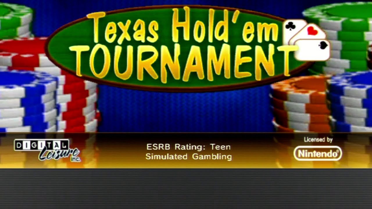 Texas Hold Em Tournament Wiiware [Final Leaderboard] YouTube