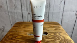 My Review of the Boka Cinnamint Fluoride Free Toothpaste