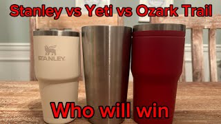 Stanley vs yeti vs Ozark trail | review | tumbler cup | Nonstop-adventures