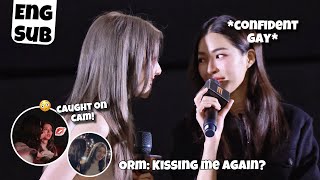 Ling & Orm Ling Sneakly Kiss Orm During Major Fandom Event Too Much Moments