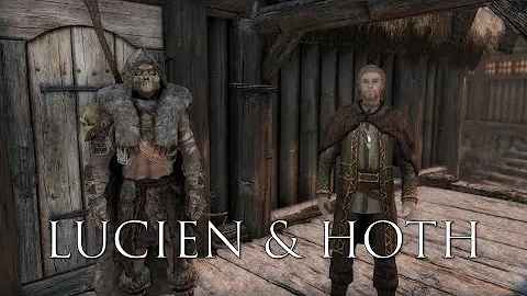 Lucien Flavius and Hoth - All Conversations - Skyrim Follower Mod Interaction Showcase