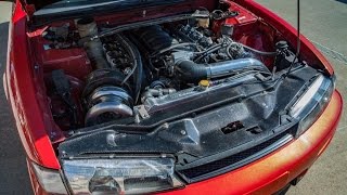 240LSX VS UNDERGROUND LAMBO, ALPHA 9 AND MORE 1/2 MILE @8thsinracing