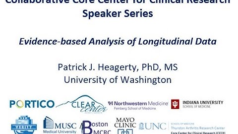 Evidence-based Analysis of Longitudinal Data