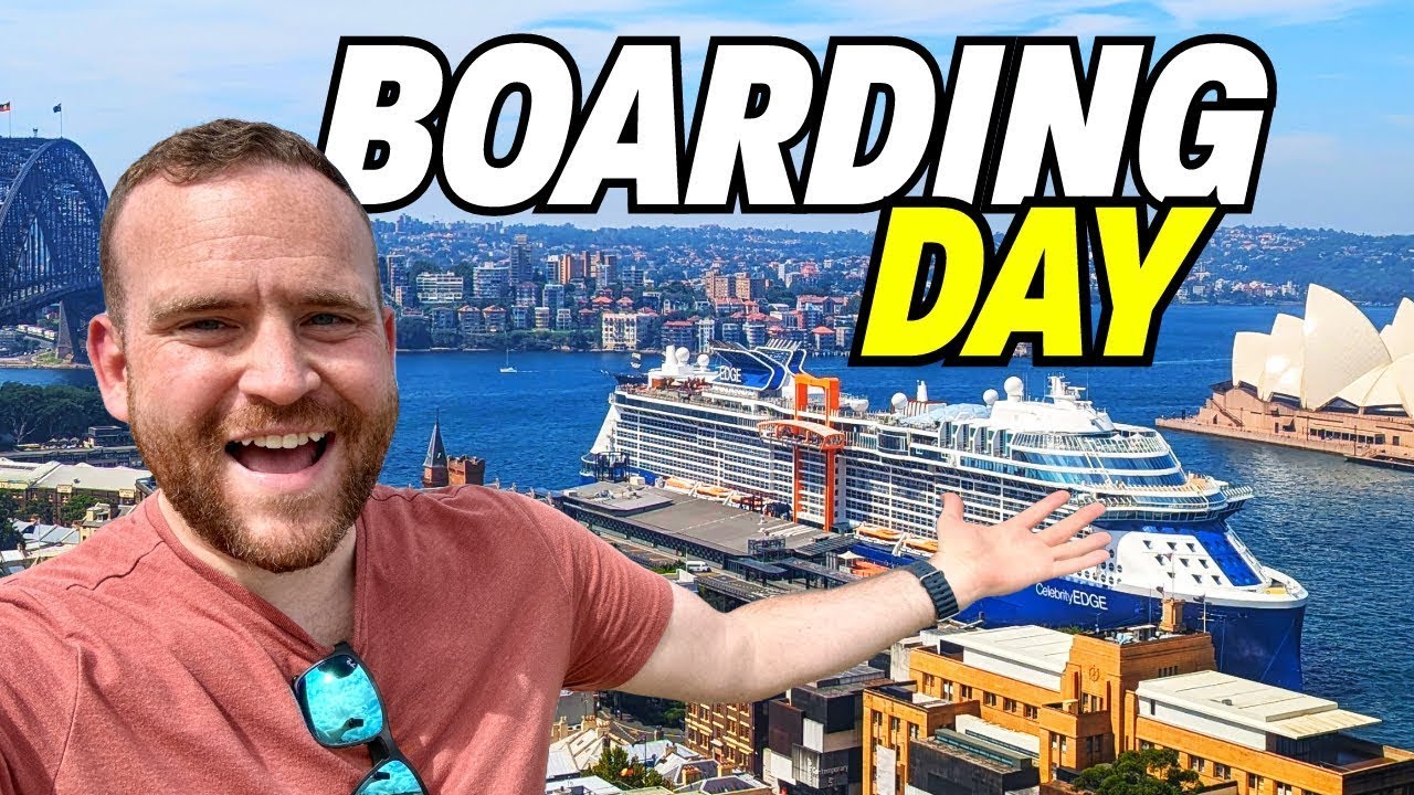 Boarding Celebrity Edge in Sydney, Australia - 11 Days in The Retreat!