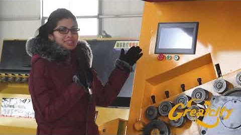 greatcity F10 cnc automatic steel bar stirrup bending machine price