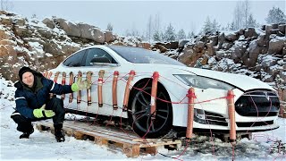 Behind the Scenes of Exploding Model S Tesla Viral Video