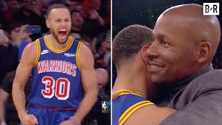 Stephen Curry BREAKS Ray Allen’s NBA Record For 3PM At MSG 🐐