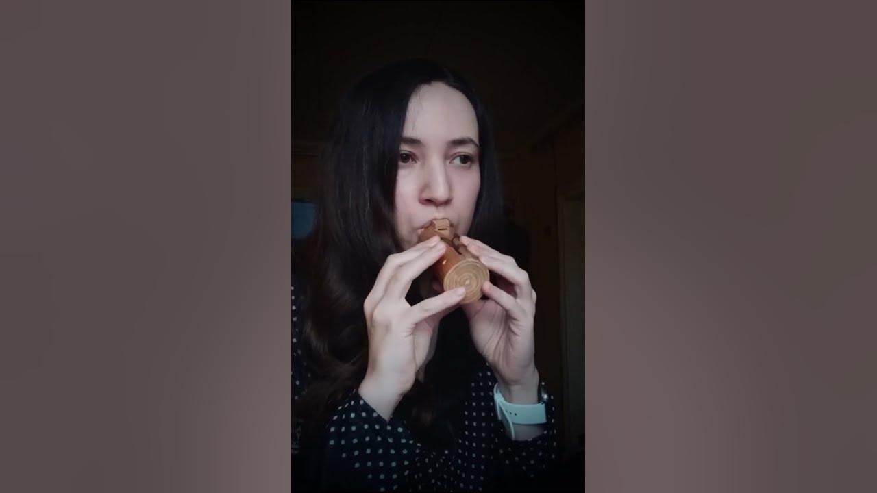 Деревянная окарина в ля, минорная пентатоника/ Wooden ocarina in A ...