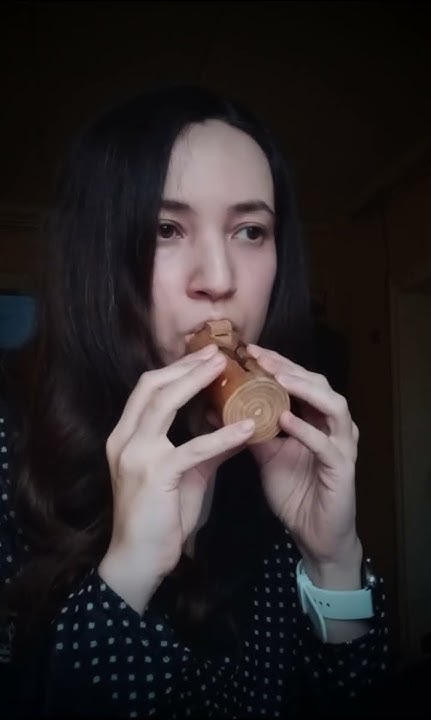 Деревянная окарина в ля, минорная пентатоника/ Wooden ocarina in A ...
