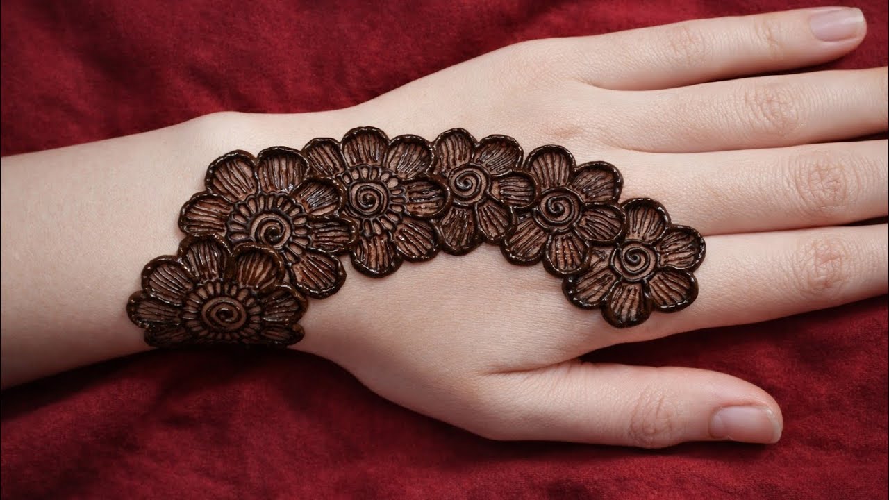 Eid Special Back Hand Mehndi Design ✨✨ll Easy Back Hand Mehndi Design 🌸🌙ll mehndi ka design 