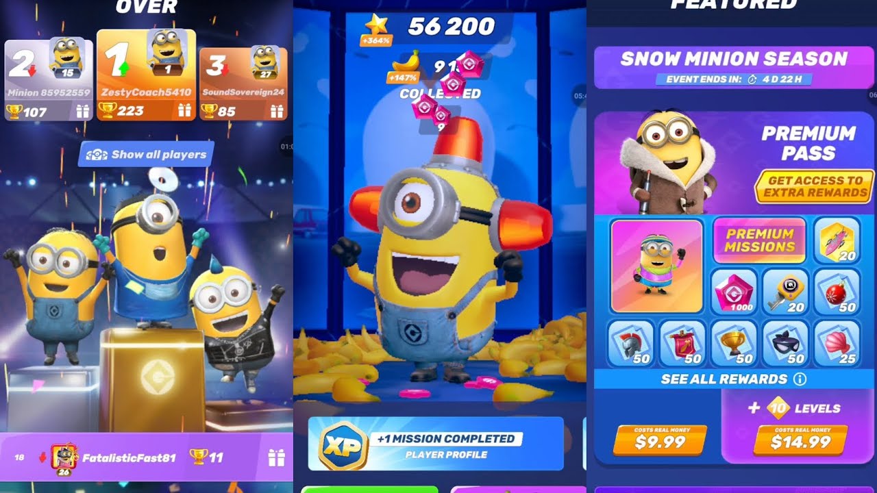 Emergency Team Costume Collection Part 4/5 | New Minion Rush