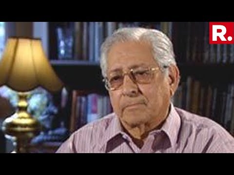 Former A-G Soli Sorabjee Speaks To Republic TV Over Modi Govt's Move To Revoke Article 370