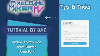 Tips & Tricks - Version Control & Team Sharing using Sync - Pixel Game Maker MV screenshot 2