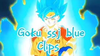 Ssj Blue Goku Clips For Editing
