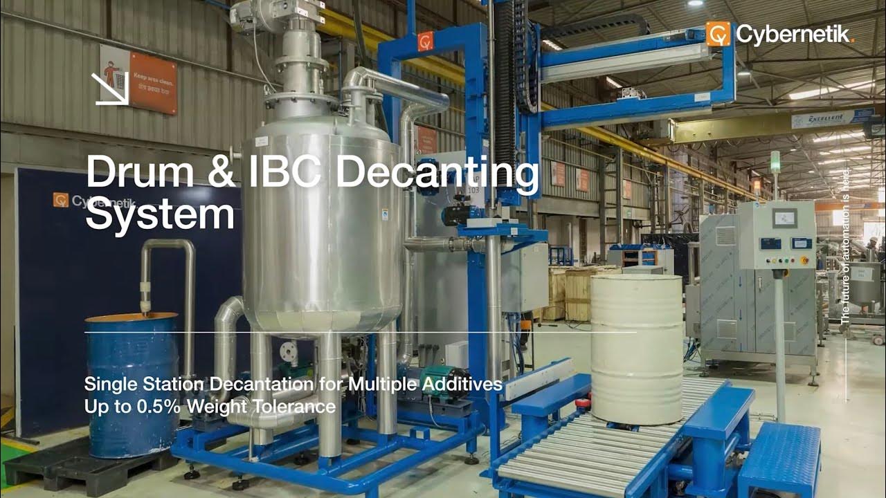 Process Solutions Drum & IBC Decanting System YouTube